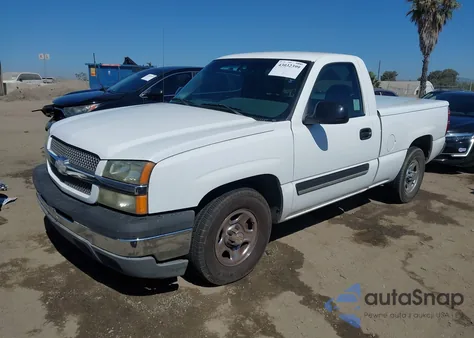 2003 Chevrolet Silverado C1500 z USA, uszkodzony, nr VIN 1GCEC14V03Z227925